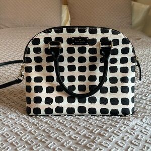Kate Spade Pattern Satchel Purse